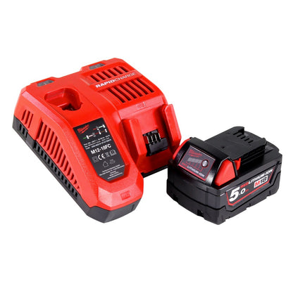 Perceuse d'angle sans fil Milwaukee C18 RAD-501FC 18 V 20 Nm + 1x batterie 5,0 Ah + chargeur