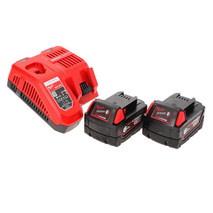 Perceuse d'angle sans fil Milwaukee C18 RAD-602FC 18 V 20 Nm + 2x batteries 6,0 Ah + chargeur