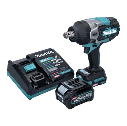 Makita TW 001 GD101 Akku Schlagschrauber 40 V max. 1800 Nm Brushless XGT + 1x Akku 2,5 Ah + Ladegerät