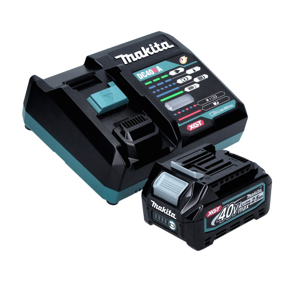 Makita TW 001 GD101 Akku Schlagschrauber 40 V max. 1800 Nm Brushless XGT + 1x Akku 2,5 Ah + Ladegerät