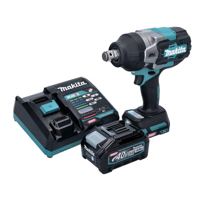 Makita TW 001 GM101 Clé à chocs sans fil 40 V max. 1800 Nm Brushless XGT + 1x batterie 4,0 Ah + chargeur