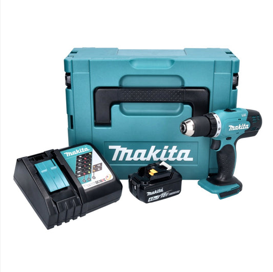 Makita DDF 453 RM1J Akku Bohrschrauber 18 V 42 Nm + 1x Akku 4,0 Ah + Ladegerät + Makpac - Toolbrothers