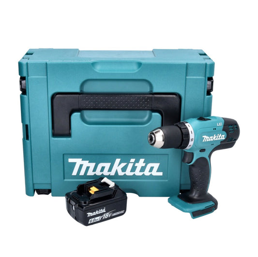 Makita DDF 453 G1J Akku Bohrschrauber 18 V 42 Nm + 1x Akku 6,0 Ah + Makpac - ohne Ladegerät - Toolbrothers