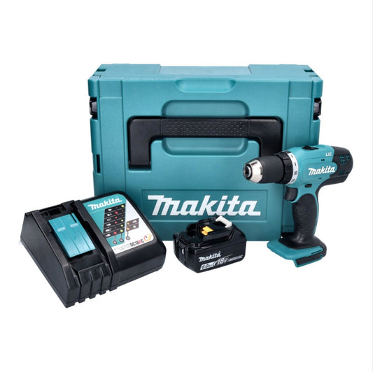 Makita DDF 453 RG1J Akku Bohrschrauber 18 V 42 Nm + 1x Akku 6,0 Ah + Ladegerät + Makpac - Toolbrothers