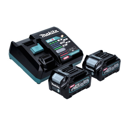 Makita HP 002 GD201 Akku Schlagbohrschrauber 40 V 64 Nm Brushless + 2x Akku 2,5 Ah + Ladegerät + Makpac