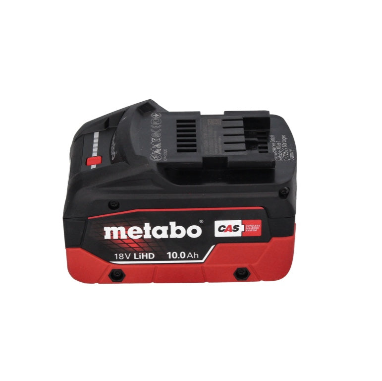 Metabo KHA 18 LTX BL 40 marteau combiné à batterie 18 V 8,6 J SDS max brushless + 1x batterie 10,0 Ah + coffret - sans chargeur