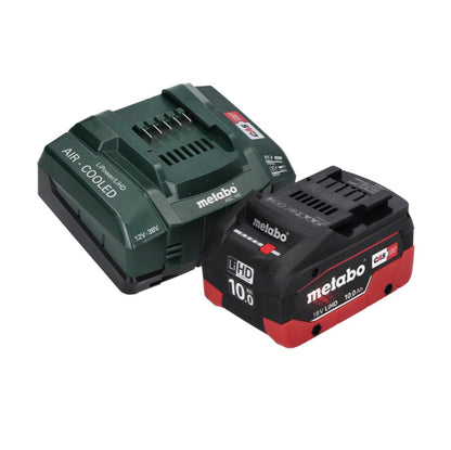 Metabo KHA 18 LTX BL 40 marteau combiné à batterie 18 V 8,6 J SDS max brushless + 1x batterie 10,0 Ah + chargeur + coffret