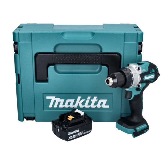 Makita DHP 486 F1J perceuse à percussion sans fil 18 V 130 Nm sans balai + 1x batterie 3,0 Ah + Makpac - sans chargeur