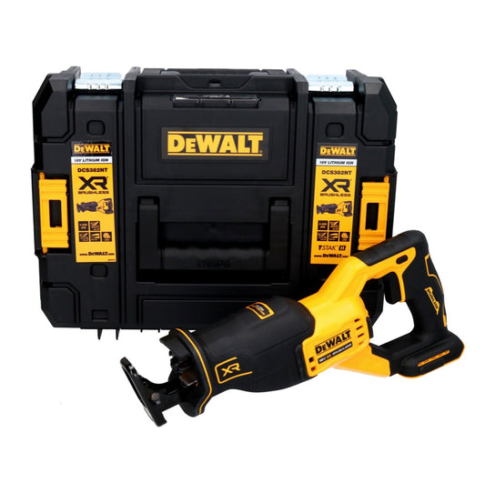 Scie alternative à batterie DeWalt DCS 382 NT 18 V brushless + TSTAK - sans batterie, sans chargeur