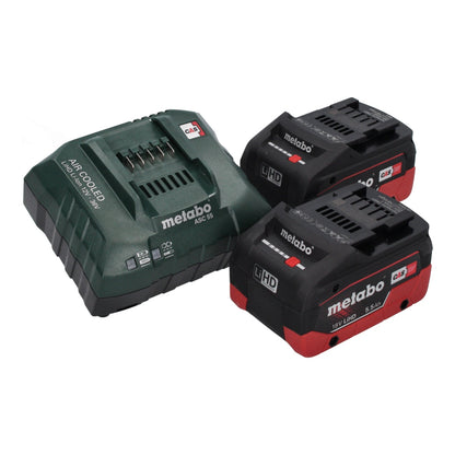 Metabo SSD 18 LT 200 BL Akku Schlagschrauber 18 V 200 Nm 1/4" Brushless + 2x Akku 5,5 Ah + Ladegerät + metaBOX