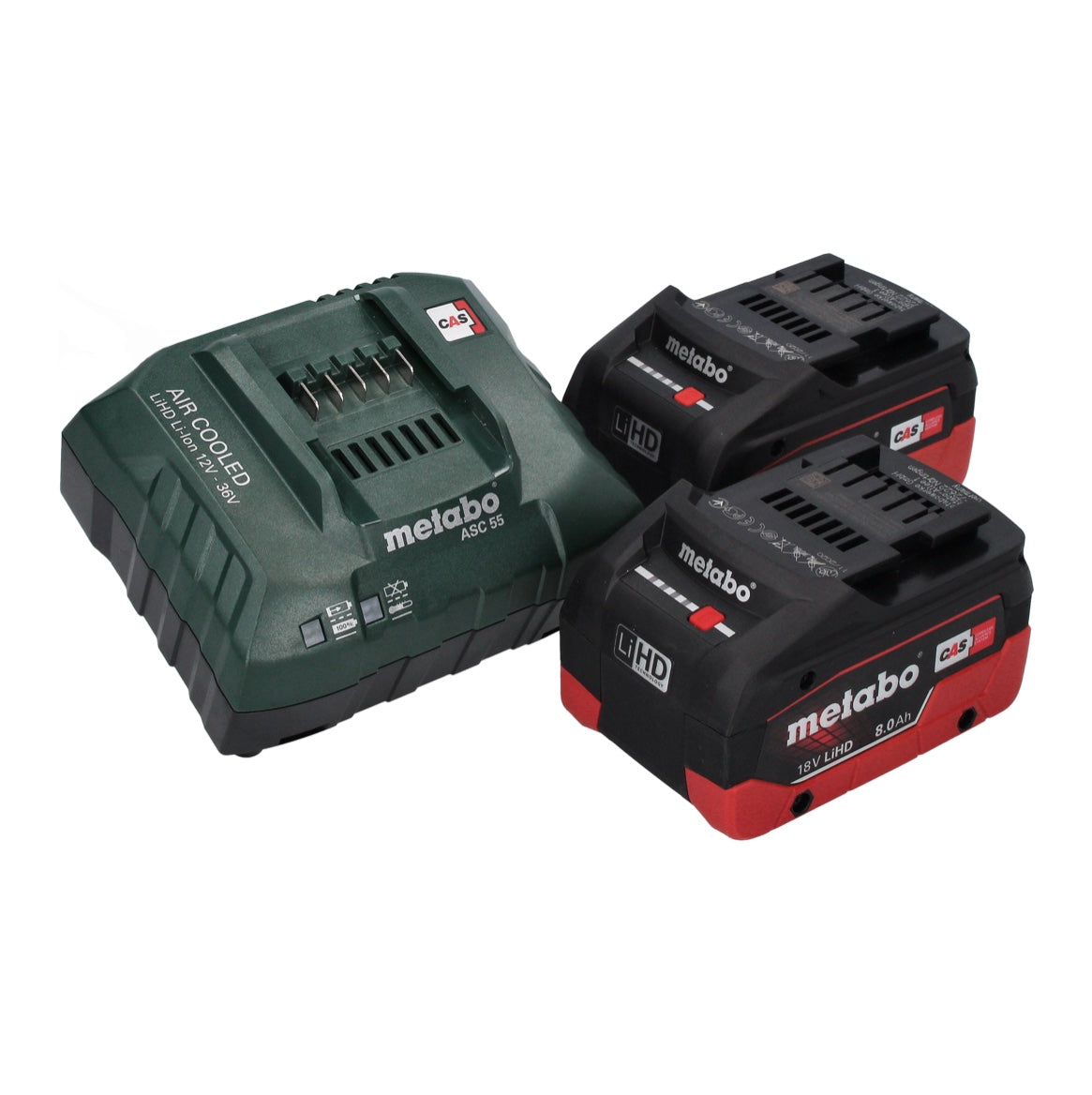 Metabo SSD 18 LT 200 BL Akku Schlagschrauber 18 V 200 Nm 1/4" Brushless + 2x Akku 8,0 Ah + Ladegerät + metaBOX