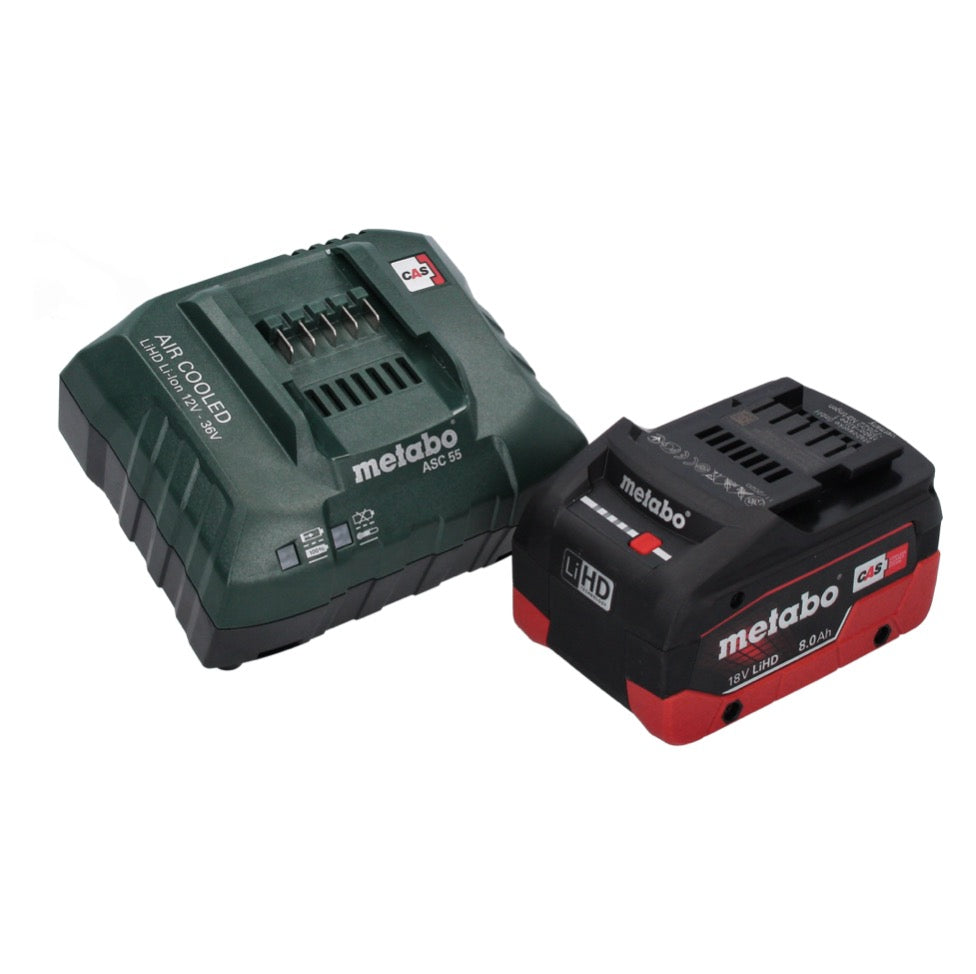 Metabo SSW 18 LT 300 BL Akku Schlagschrauber 18 V 300 Nm 1/2" Brushless + 1x Akku 8,0 Ah + Ladegerät