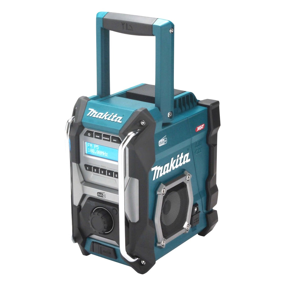 Makita MR 003 GZ Akku Baustellenradio 12 V - 40 V DAB DAB+ FM 3,5 mm AUX USB IP64 - ohne Akku, ohne Ladegerät