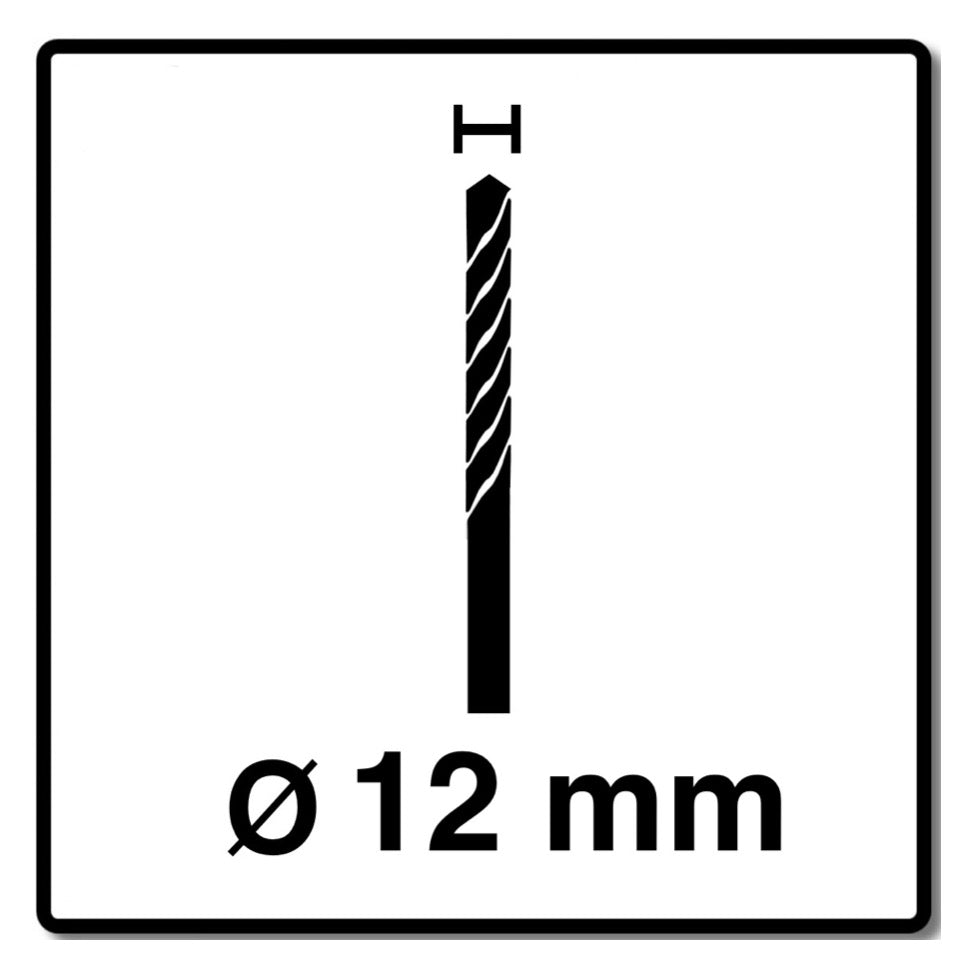 Alpen Profi Multicut PM Hartmetall Mehrzweckbohrer 12,0 x 220 mm - Toolbrothers