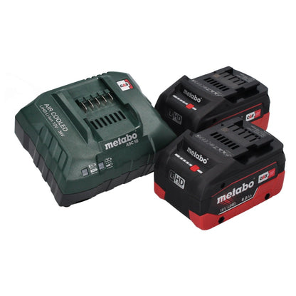 Metabo SXA 18 LTX 125 BL Akku Exzenterschleifer 18 V 125 mm Brushless + 2x Akku 8,0 Ah + Ladegerät + metaBOX