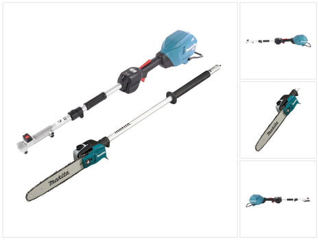 Makita UX 01 GZ Akku Multifunktionsantrieb 40 V max. XGT Brushless + EY 403 MP Kettensägenaufsatz 30 cm 3/8" 1,1 mm ( 191T38-7 )