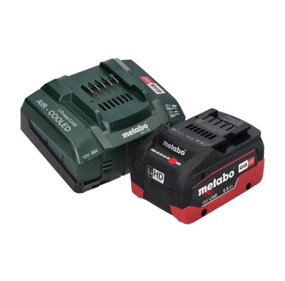 Metabo AS 18 L PC Compact Akku Sauger 18 V 6 l IPX4 Staubklasse L Nass und Trocken + 1x Akku 5,5 Ah + Ladegerät