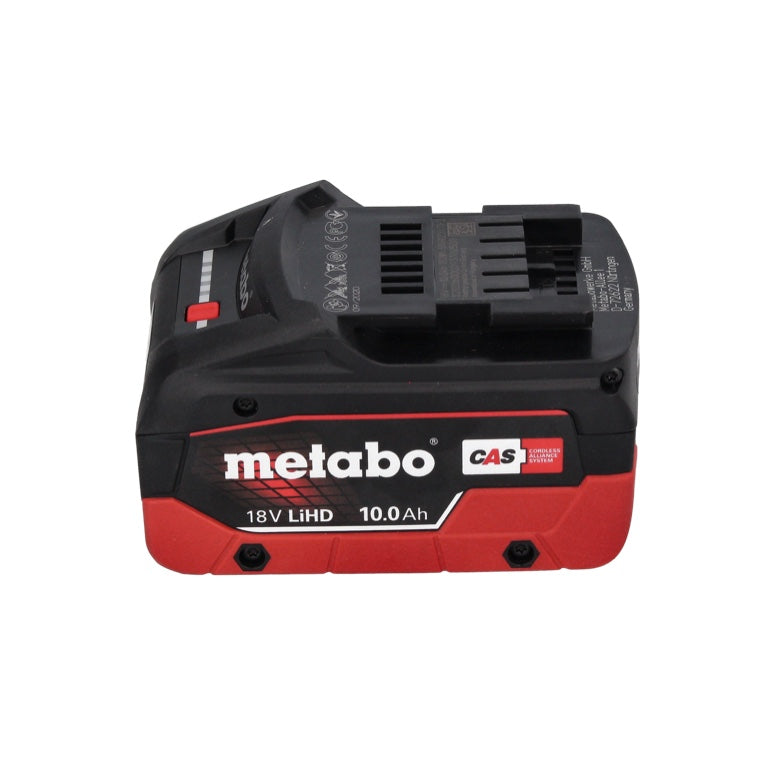 Metabo AS 18 L PC Aspirateur à batterie compact 18 V 6 l IPX4 classe de poussière L humide et sec + 1x batterie 10,0 Ah - sans chargeur