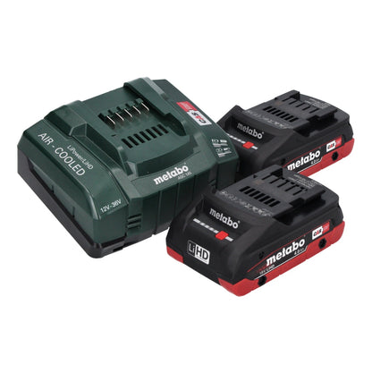 Metabo BS 18 LTX BL Q I Akku Bohrschrauber 18 V 130 Nm Brushless + 2x Akku 4,0 Ah + Ladegerät + metaBOX