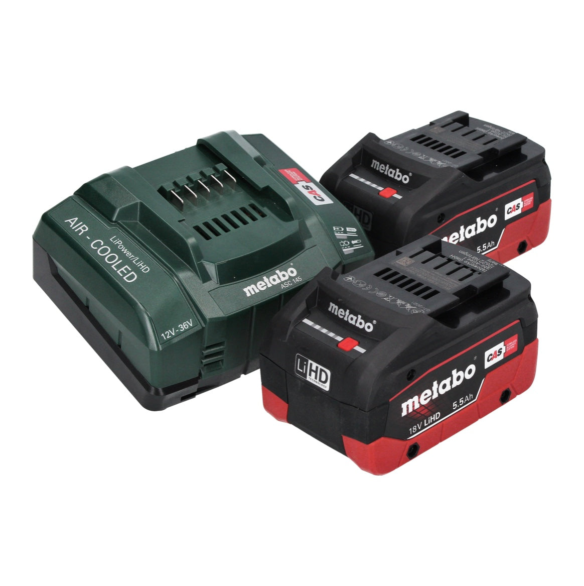 Metabo BS 18 LTX BL QI perceuse-visseuse sans fil 18 V 130 Nm sans balais (602359660) + 2x batterie 5,5 Ah + chargeur + métaBOX