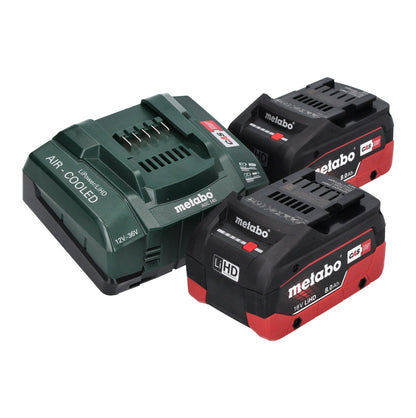 Metabo BS 18 LTX BL Q I Akku Bohrschrauber 18 V 130 Nm Brushless + 2x Akku 8,0 Ah + Ladegerät + metaBOX