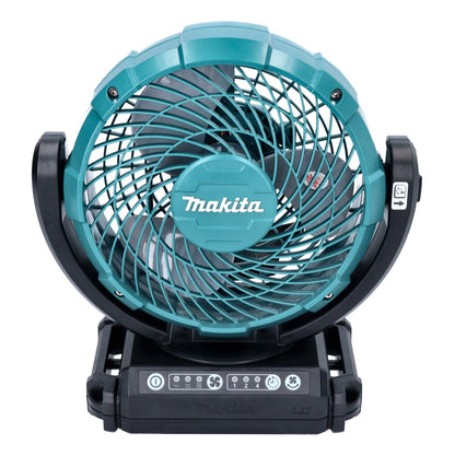 Makita DCF 102 RA Akku Ventilator Lüfter 18 V 18 cm + 2x Akku 2,0 Ah + Ladegerät