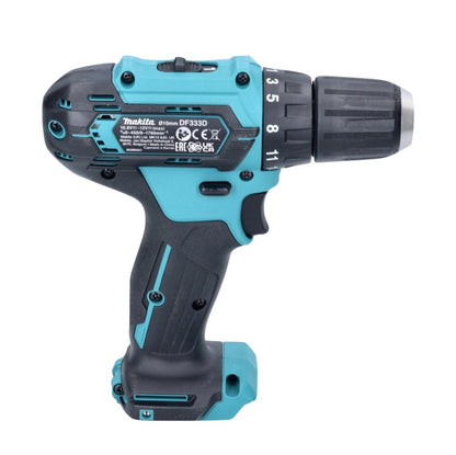 Makita DF 333 DZK perceuse-visseuse sans fil 12 V max. 30 Nm solo + coffret - sans batterie, sans chargeur