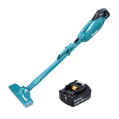 Makita DCL 280 FG1 Akku Staubsauger 18 V Brushless + 1x Akku 6,0 Ah - ohne Ladegerät