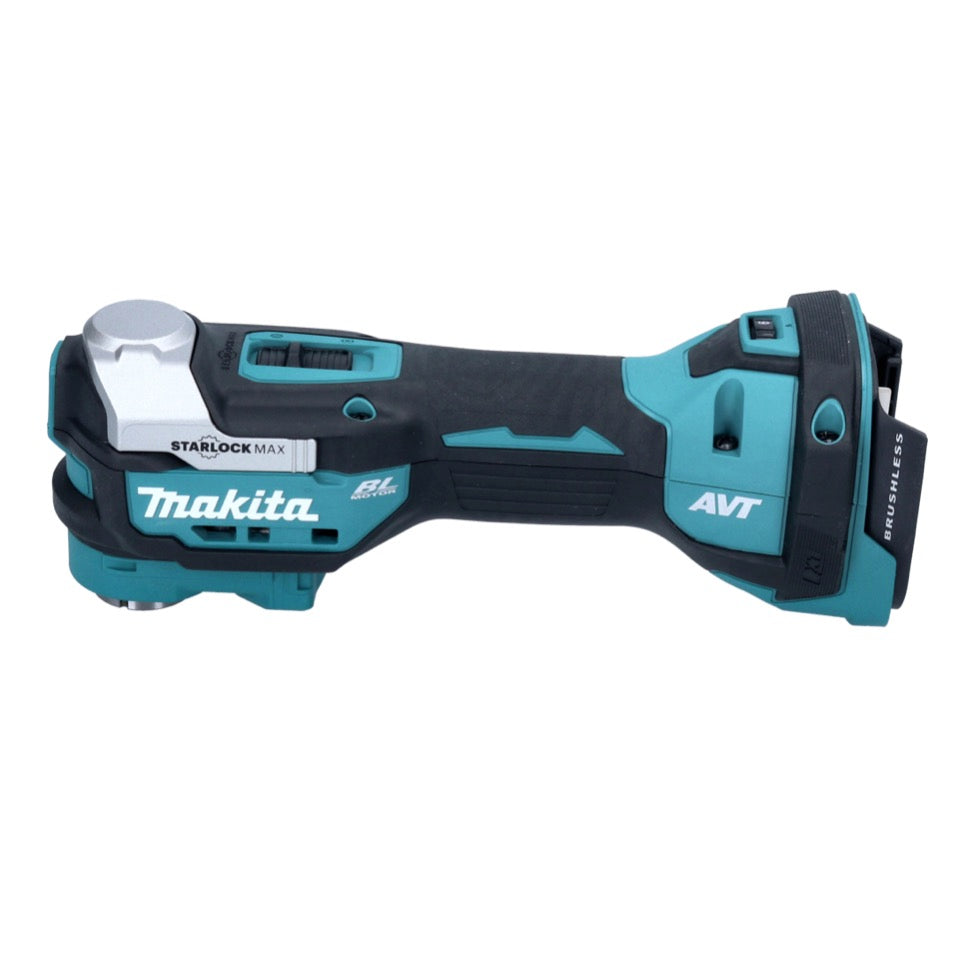 Makita DTM 52 RFJ Akku Multifunktionswerkzeug 18 V Starlock Max Brushless + 2x Akku 3,0 Ah + Ladegerät + Makpac - Toolbrothers