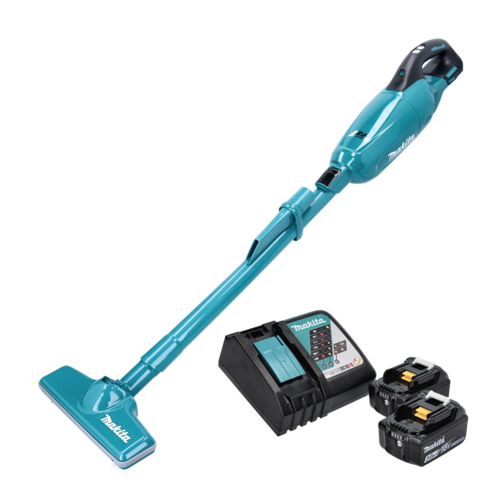 Makita DCL 281 FRF Akku Staubsauger 18 V Brushless + 2x Akku 3,0 Ah + Ladegerät - Toolbrothers