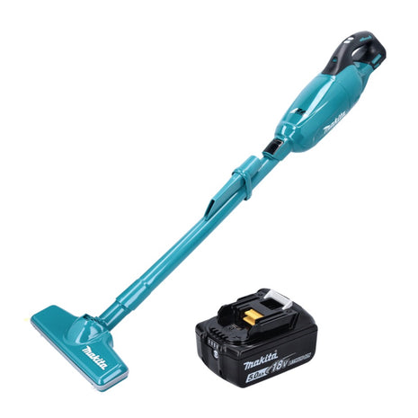 Makita DCL 281 FT1 Akku Staubsauger 18 V Brushless + 1x Akku 5,0 Ah - ohne Ladegerät - Toolbrothers