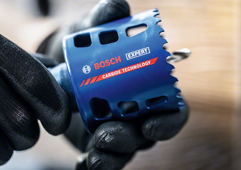 Bosch Expert Tough Material Lochsäge 68 x 60 mm ( 2608900433 ) Carbide Technology für Dreh- und Schlagbohrer