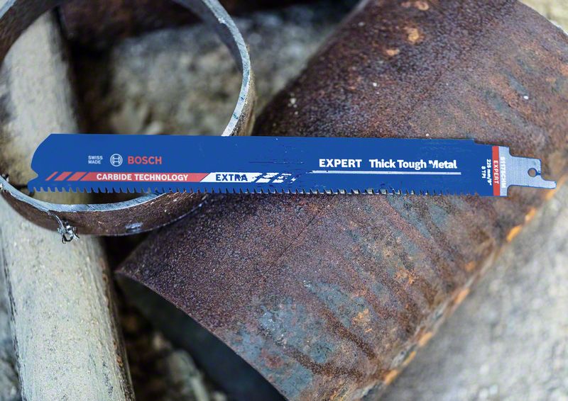 Bosch EXPERT Thick Tough Metal S 955 CHC Säbelsägeblatt 150 mm 10 Stk. ( 2608900367 ) Carbide Technology