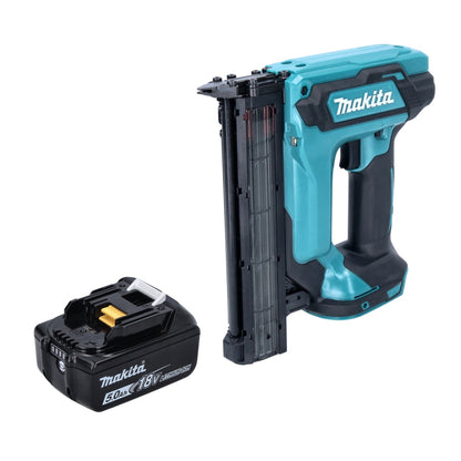 Makita DFN 350 T1 Akku Stauchkopfnagler 18 V 15 - 35 mm + 1x Akku 5,0 Ah - ohne Ladegerät