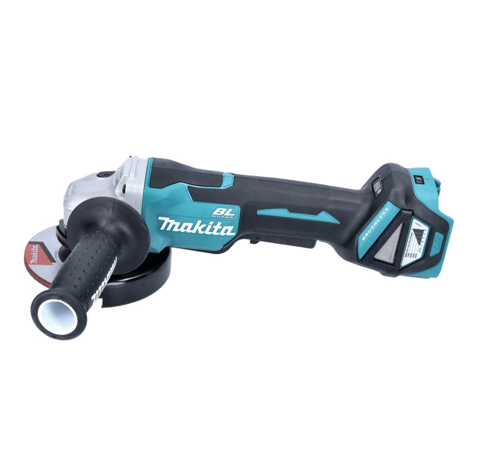 Makita DGA 515 A1 Akku Winkelschleifer 18 V 125 mm Brushless + 1x Akku 2,0 Ah - ohne Ladegerät