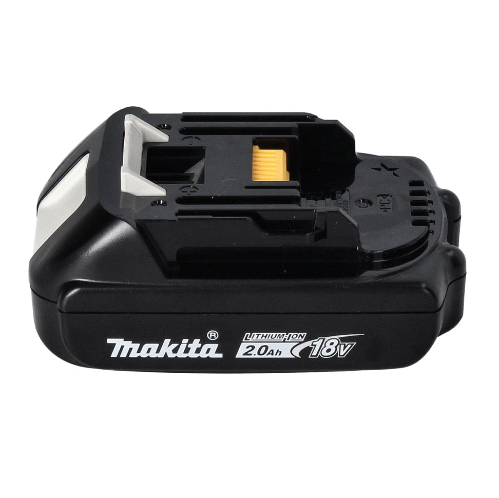 Makita DGA 515 A1J Akku Winkelschleifer 18 V 125 mm Brushless + 1x Akku 2,0 Ah + Makpac - ohne Ladegerät