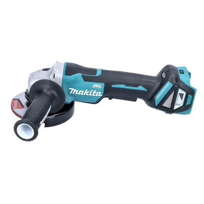 Makita DGA 515 RAJ Akku Winkelschleifer 18 V 125 mm Brushless + 2x Akku 2,0 Ah + Ladegerät + Makpac