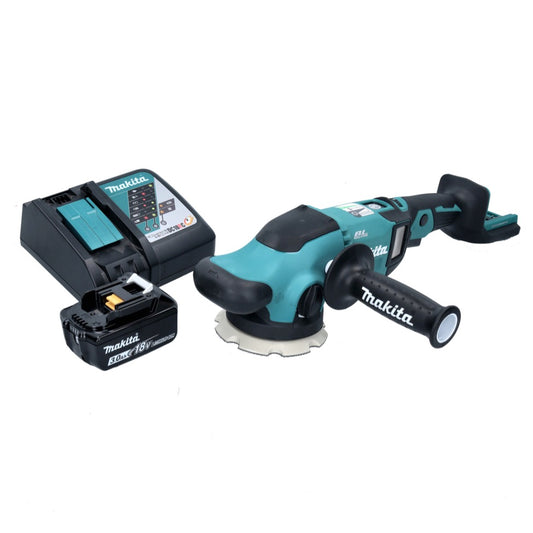 Makita DPO 500 RF1 polisseuse excentrique sur batterie 18 V 125 mm sans balais + 1x batterie 3,0 Ah + chargeur