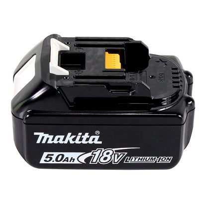 Makita DPO 500 T1 polisseuse excentrique sur batterie 18 V 125 mm sans balais + 1x batterie 5,0 Ah - sans chargeur