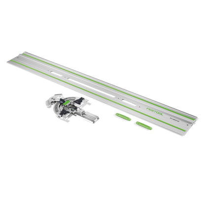 Festool FS-WA Winkelanschlag für Führungsschiene FS/2 60º Schnitt + FS 1400/2-KP Führungsschiene 1400 mm - Toolbrothers