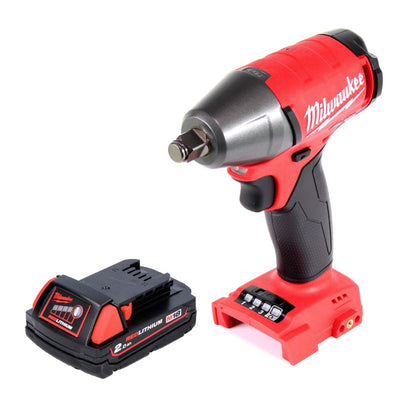 Milwaukee M18 FIWF12-201 Akku Schlagschrauber 18 V 300 Nm 1/2" Brushless + 1x Akku 2,0 Ah - ohne Ladegerät