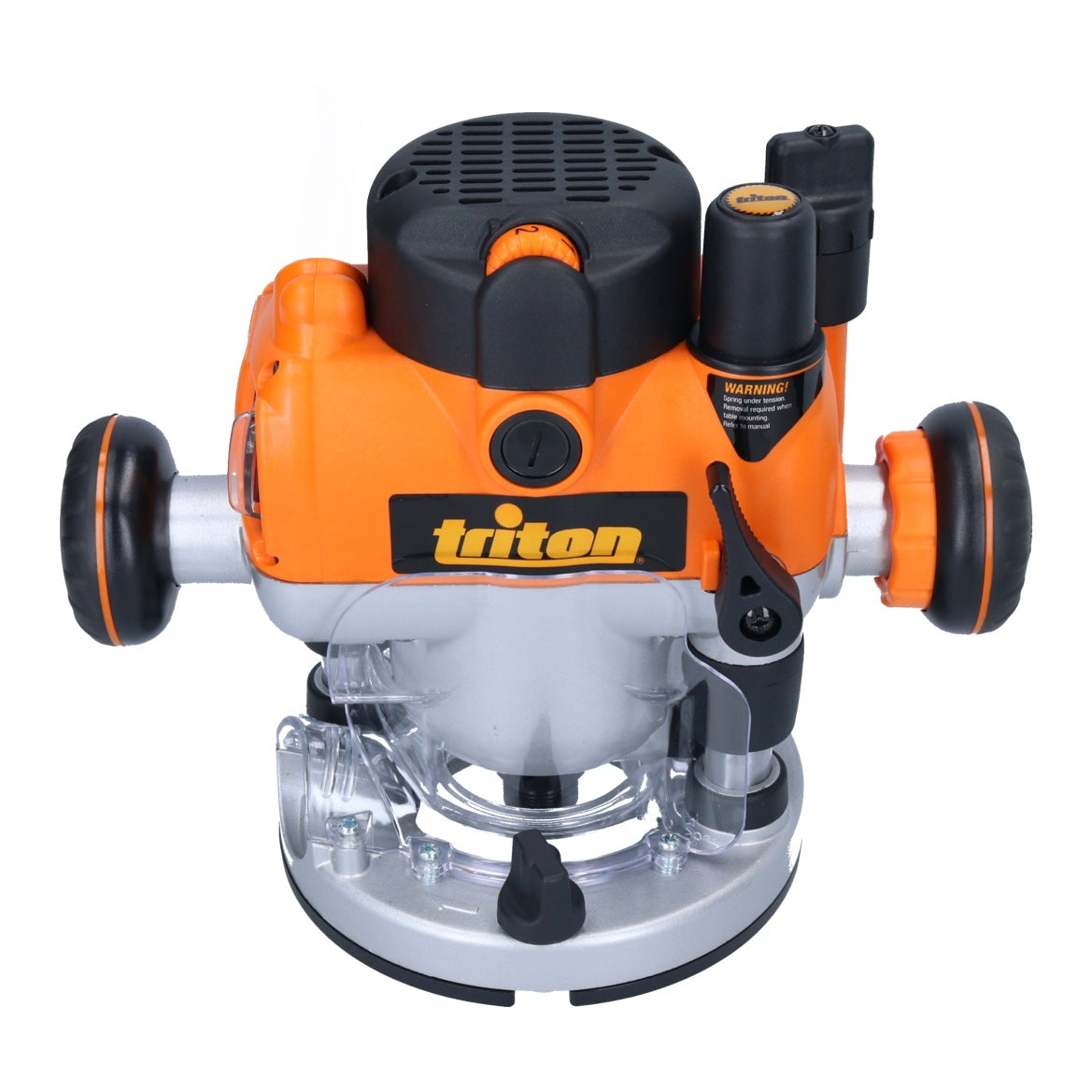 Triton MOF001 Oberfräse 1400 W 59 mm Hub + Anschlag