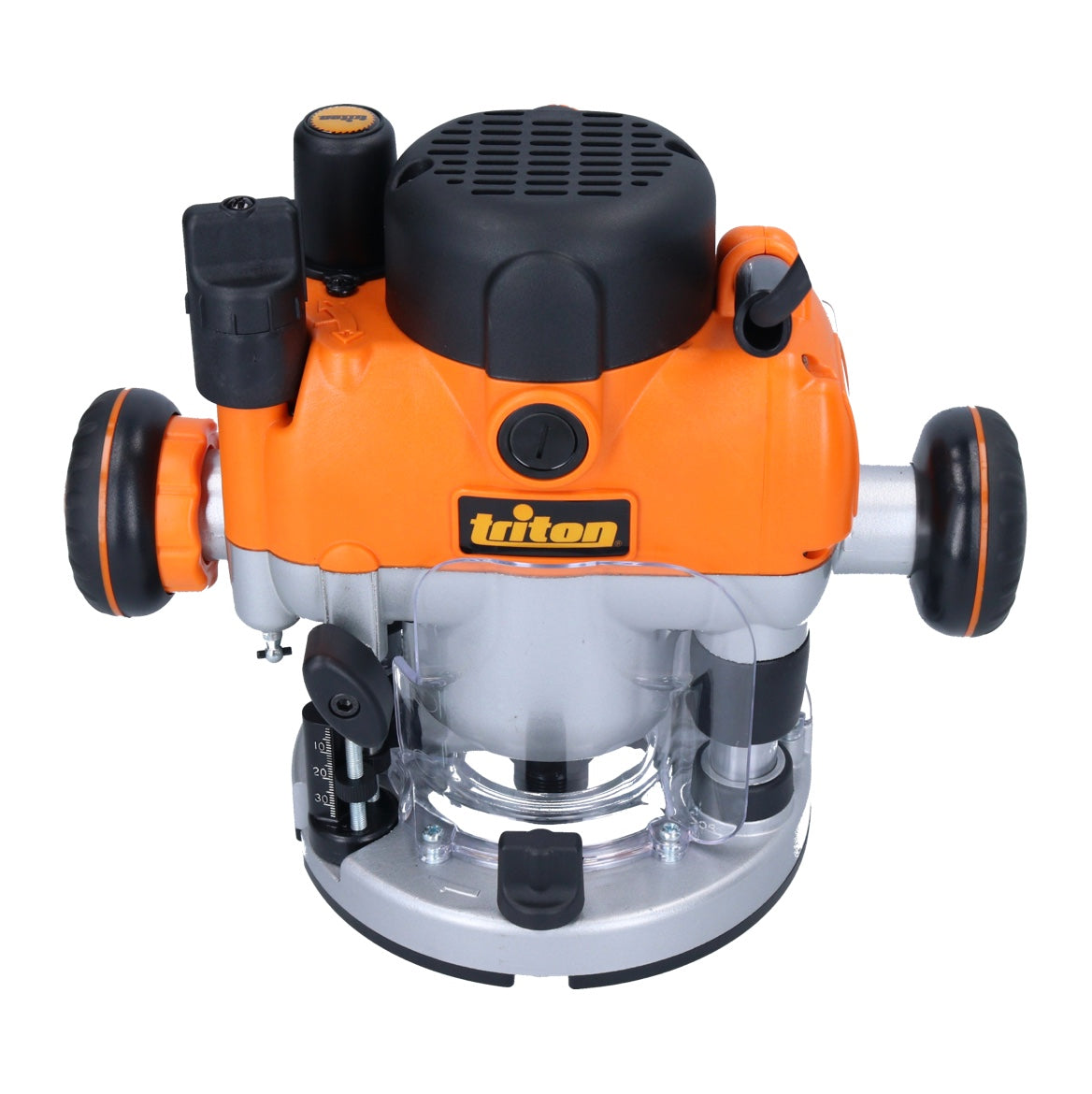 Triton MOF001 Oberfräse 1400 W 59 mm Hub + Anschlag