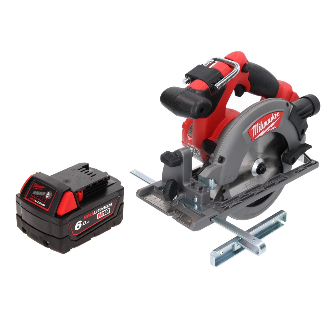 Milwaukee M18 CCS55-601 Akku Handkreissäge 18 V 165 mm + 1x Akku 6,0 Ah - ohne Ladegerät