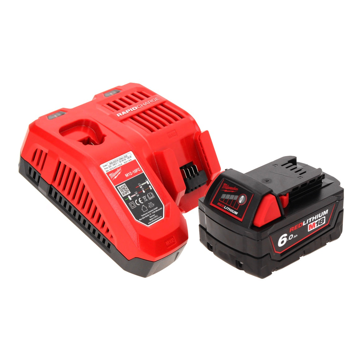 Milwaukee M18 CCS55-601 Akku Handkreissäge 18 V 165 mm + 1x Akku 6,0 Ah + Ladegerät