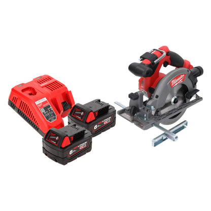 Milwaukee M18 CCS55-602 Akku Handkreissäge 18 V 165 mm + 2x Akku 6,0 Ah + Ladegerät