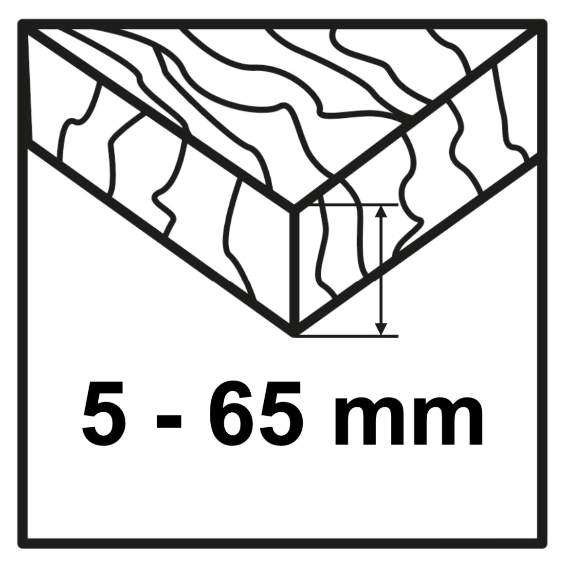 Makita BR-13 Stichsägeblätter für Holz 70 mm 25 Stk. ( A-85793-25 ) für Stichsägen mit T-Schaft Aufnahme