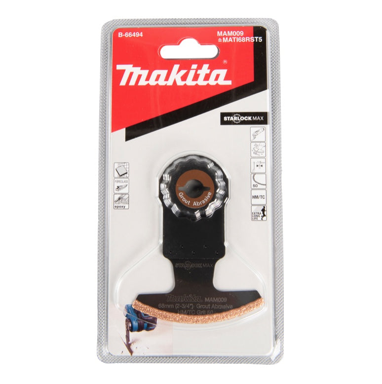 Makita MAM009 HM Segmentsägeblatt Starlock Max 68 x 10 mm 2 Stk. ( 2x B-66494 ) - Toolbrothers