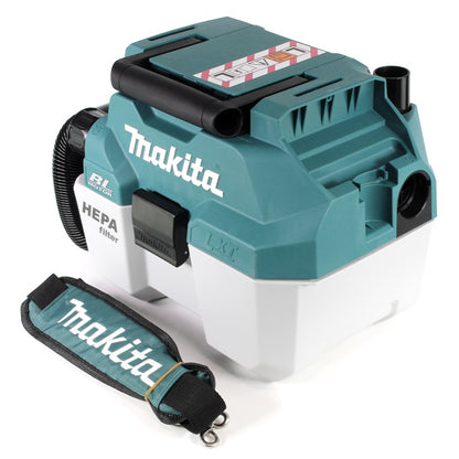 Makita DVC 750 LZX3 Akku Staubsauger 18 V 7,5 l Staubkl. L Brushless Solo - ohne Akku, ohne Ladegerät