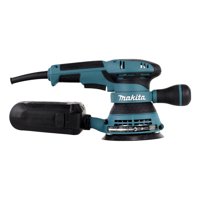 Makita BO 5041 Exzenterschleifer / Schleifmaschine 300 W 125 mm + 4x Toolbrothers TURTLE Schleifset - Toolbrothers